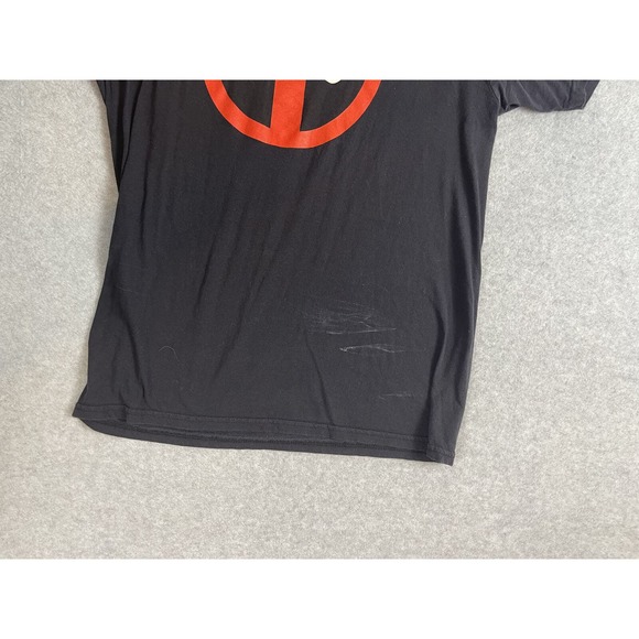 Marvel Deadpool T Shirt Mens M Black Hero Comics Gamer Funny - Picture 2 of 5